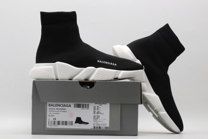 bl speed trainer sneakers sole black white h903p002