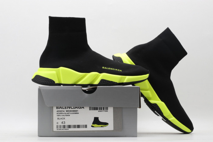 bl speed trainer sneakers sole black 031508
