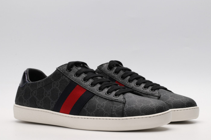 gi ace embroidered low-top sneaker 043003