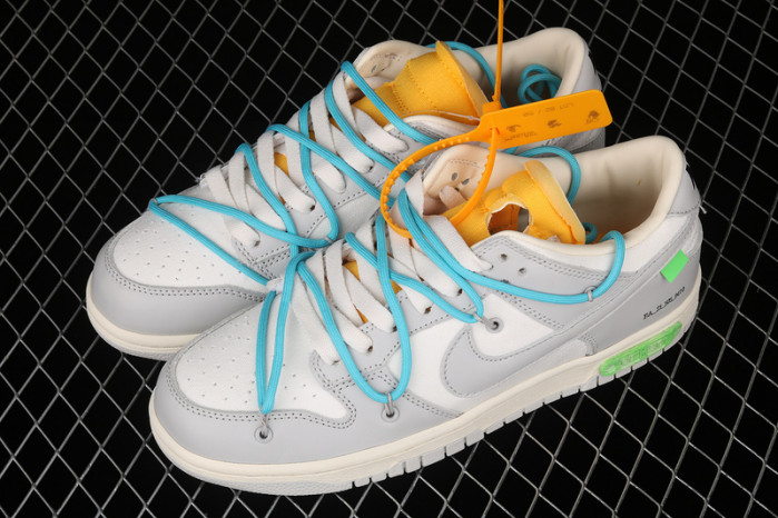 of nike dunk low 02 of 50 ow dm1602-115