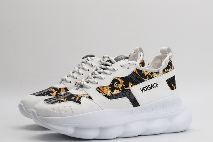 vse chain reaction white sneaker