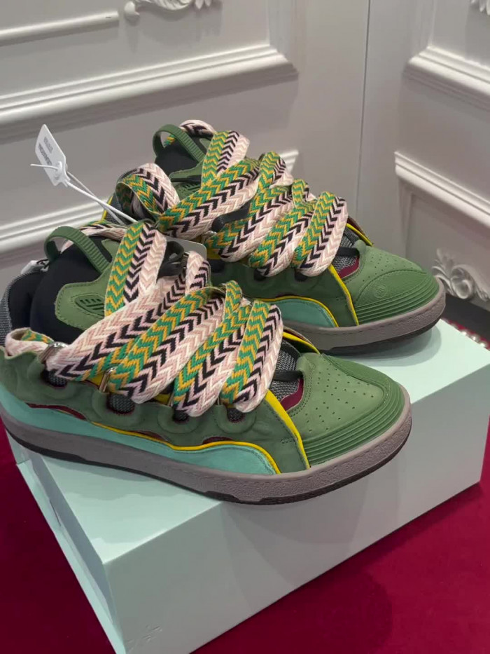 lanvin curb sneaker 111140