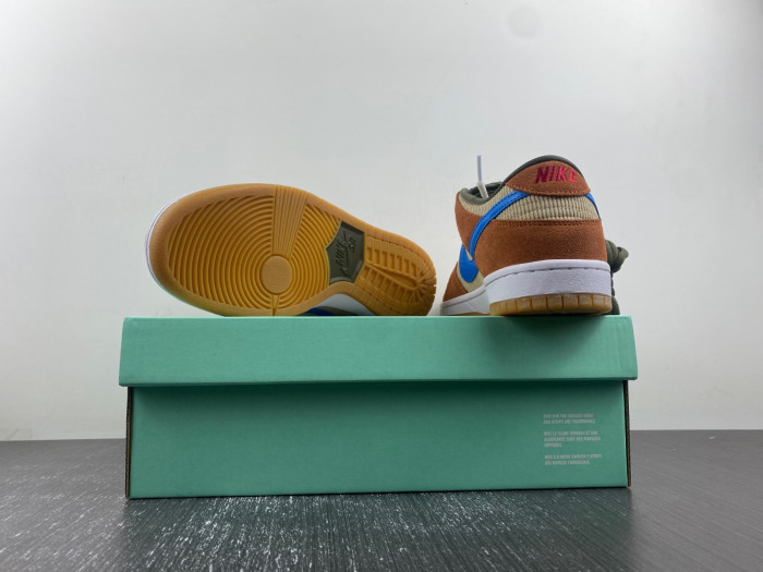 nike sb dunk low corduroy dusty peach bq6817-201