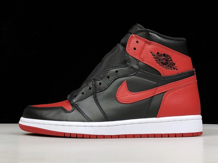 air jordan 1 retro high og “banned” red mens 555088-001