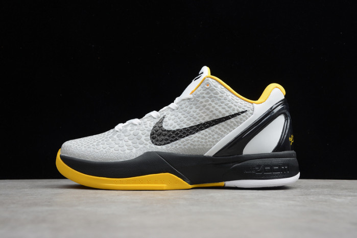 kobe 6 protro white/neutral grey-del sol-black cw2190-100